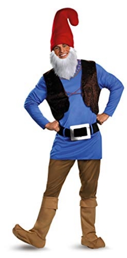 Picture of Disguise DG38206D Disguise Men's Papa Gnome Costume, Blue/Brown/Red, X-Large (EA)