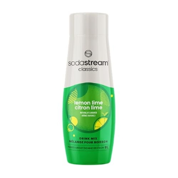 Picture of SODA STREAM USA 1424226012 sodastream SodaStream Syrup, Fluid Ounce, Lemon Lime, 14.8 Fl Oz (EA)