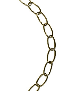 Picture of Koch Industries A19011 Koch Industries A19011 No. 10 Decorator Chain, 10-Feet, Antique Brass (EA)