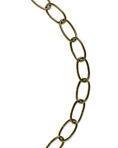 Picture of Koch Industries A19011 Koch Industries A19011 No. 10 Decorator Chain, 10-Feet, Antique Brass (EA)