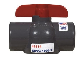 Picture of HOMEWERKS VBVP80B5 Mueller Ball Valve Fpt X Fpt Pvc 1" X 1" (EA)