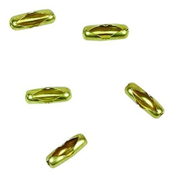 Picture of JANDORF SPECIALTY HARDWARE 60353 Jandorf 60353 Beaded Chain Connector, One Size, Brass, 5 Count (EA)