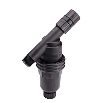 Picture of Rain Drip R605DT Raindrip R605DT "Y" Filter, 3/4-Inch MPT X 3/4-Inch MPT, for Drip Irrigation Systems, Connect to Pipe such as Sprinkler Riser, Removable Filter, Black (EA)