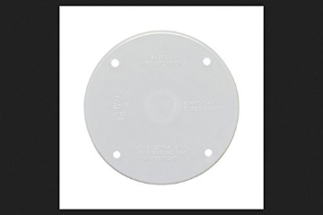 Picture of SIGMA ENGINEERED SOLUTIONS 14170WH Sigma Electric Round Plastic Flat Box Cover for Wet Locations (EA)