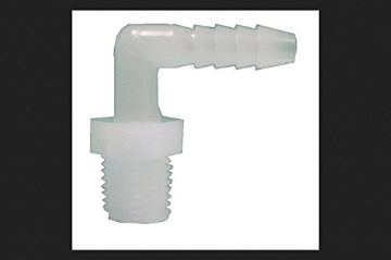 Picture of GREEN LEAF CBEL3858BG1 Green Leaf 3/8 in. MPT x 5/8 in. Dia. Barb Nylon Elbow (PK-5-EA)