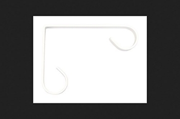 Picture of PANACEA PRODUCTS 85812 Panacea Plant Bracket 4 " W X 4 " H X 0.6 " D Steel White (EA)