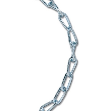 Picture of Koch Industries A11912 Koch A11912 Twist Link Welded Coil Chain, 1/0 X 20 Ft, 415 Lb, Low Carbon Steel, 10 Feet, Zinc Plated (EA)