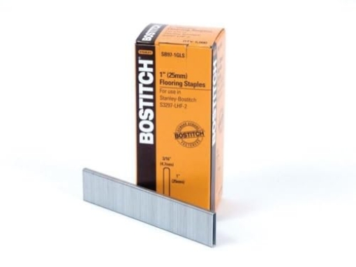 Picture of STANBOSTIT SB97-1GLS Bostitch 1 in. Staples Box of 5000 Hardwood Flooring Staples (EA)
