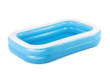 Picture of ACE TRADING - BW POOLS 54006E H2OGO! Blue Rectangular 8'6" Inflatable Family Pool | Perfect for Kids, Ages 6+ (EA)