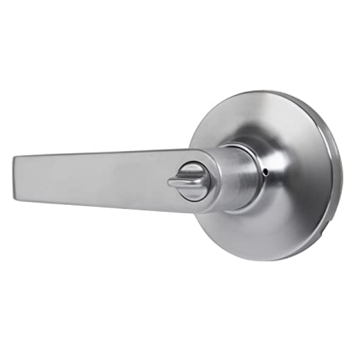 Picture of BRINKS BC40048 BRINKS Commercial - Light Duty Privacy Door Lever, Satin Chrome Finish - Meets ANSI Grade 2 Standards and is ADA Compliant (EA)