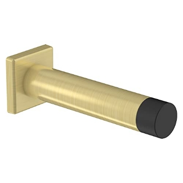 Picture of National/Spectrum Brands N830-528 National Hardware N830-528 Reed Door Stop, 3", Brushed Gold with Matte Black Tip (EA)