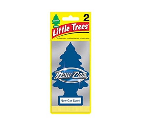 Picture of Little People U2S-22089 Little Trees Ornaments Air Freshener, New Car, 2 Count (PK-12-EA)