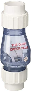 Picture of MAGIC PLASTICS B-0823-15C Campbell Check Valve Quiet CLR1.5 by Brady MfrPartNo 0823-15C, White (EA)