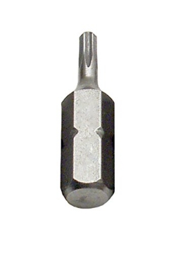 Picture of Eazy Power 73249 Eazypower 73249 T8-T40, 2" Long, Security Hex Power Bits fits Security Torx Screws (10 Pack) (EA)