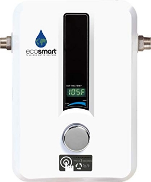 Picture of KITTRICH CORPORATION ECO 8 EcoSmart ECO 8 Tankless Water Heater, Electric, 8-kW - Quantity 1, 12 x 8 x 4 (EA)