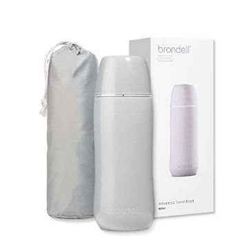 Picture of BRONDELL INC GS-84GRA Brondell GoSpa Advanced Portable Bidet for Travel–Pop-Up Nozzle System –High-Quality Compact Bidet with Discreet Travel Bag for Convenient Storage–400mL, Gray (EA)