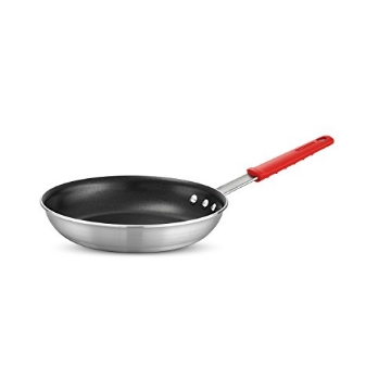 Picture of TRAMONTINA USA INC 80114/583 Tramontina Professional 10-Inch Non Stick Frying Pan, Heavy-Gauge Aluminum Skillet with Reinforced Nonstick Coating, Red Handle, Dishwasher and Oven Safe (EA)