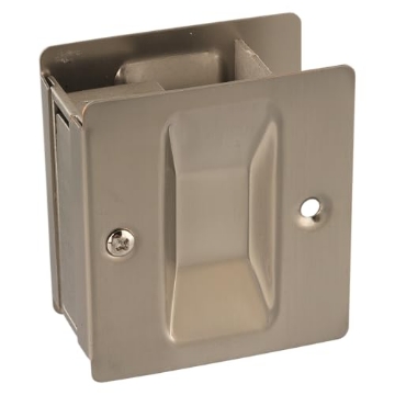 Picture of National/Spectrum Brands N326-306 National Hardware N326-306 Pocket Door Pull in Satin Nickel (EA)