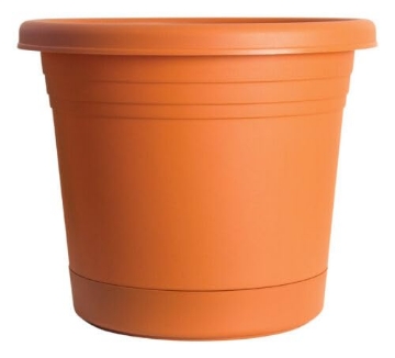 Picture of RUGG MANUFACTURING CORP AR12-TC YTBDDHYUE Replacement for Compatible with Rugg AR12-TC Terracotta Polyresin Round UV Resistant Indoor & Outdoor Planter (EA)