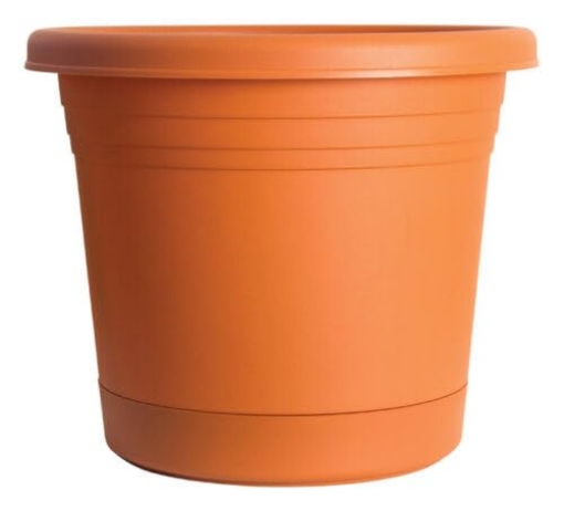 Picture of RUGG MANUFACTURING CORP AR12-TC YTBDDHYUE Replacement for Compatible with Rugg AR12-TC Terracotta Polyresin Round UV Resistant Indoor & Outdoor Planter (EA)