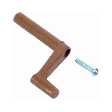 Picture of US HARDWARE WP-8880C U.S. Hardware Window Crank 5/16" Splines 2-3/16",3" Plastic Brown Incl (EA)