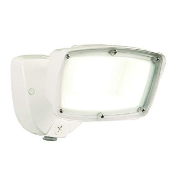 Picture of HALO FSL503TIW HALO FSL White Outdoor Integrated LED Dusk to Dawn Single Head Flood Light with Selectable Color Temperature, 5800 Lumens (EA)