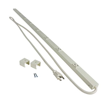 Picture of LEGRAND AV PM48C Legrand - Wiremold Wall Mount, Ivory Under Counter, 52" Kitchen, 8 Outlet Power Strip to Use as Workshop, PM48C (EA)
