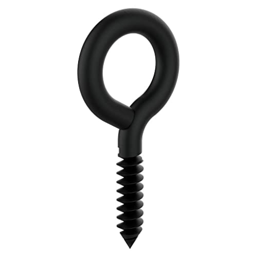 Picture of National/Spectrum Brands N820-101 National Hardware N820-101 Screw Eyes, 3/16" × 3", Storm Shine Finish (EA)