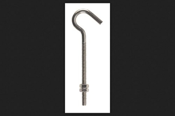 Picture of ACE TRADING - BH 10 02-3489-200 ACE Hampton Clothesline Hook 5/16" 5/16" 6" Overall 3-7/8" Tread 160 Lb Ref.No.221-713 Bulk UPC Coded St (PK-5-EA)