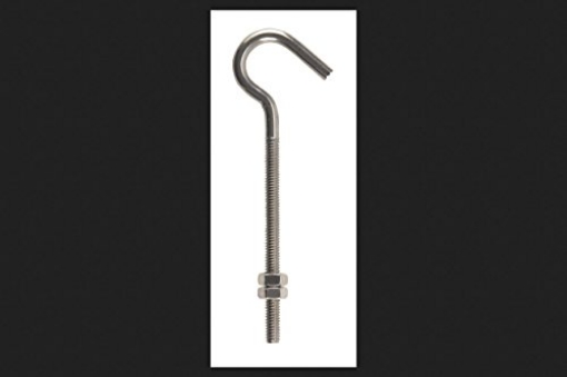 Picture of ACE TRADING - BH 10 02-3489-200 ACE Hampton Clothesline Hook 5/16" 5/16" 6" Overall 3-7/8" Tread 160 Lb Ref.No.221-713 Bulk UPC Coded St (PK-5-EA)