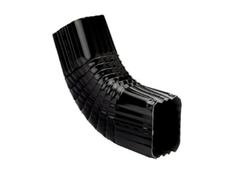 Picture of AMERIMAX 2506535 Amerimax 2 in. H X 2 in. W X 3 in. L Black Aluminum B Downspout Elbow (EA)