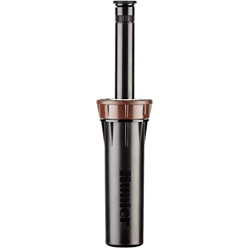 Picture of Hunter Fan Company PROS04PRS3015A Hunter PROS Pop Up Sprinkler Head 4", Adjustable 15' Nozzle Included, Built in Pressure Regulator, Heavy Duty Body, Water Saving Lawn and Garden Sprinkler (EA)