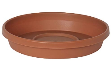 Picture of Bloem, Lcc. 20-51012C Bloem Terratray 2 in. H x 11.2 in. Dia. Resin Traditional Terracotta Clay Tray (EA)