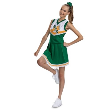 Picture of Disguise DG163759N Disguise Chrissy Cheerleader Costume, Official Stranger Things Hawkins Cheerleader Costume for Adults, Womens Size S (4-6) (EA)