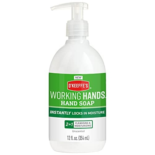 Picture of GOR 109341 O'Keeffe's Working Hands Unscented Scent Hand Soap 12 oz. - Case of: 6;6 (PK-4-EA)