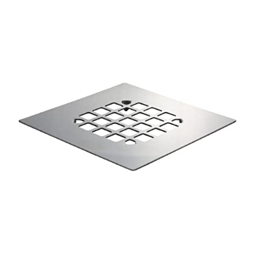 Picture of DANCO INC 9D00011034 Danco 11034 Square Snap-in Shower Drain Cover in Chrome (EA)