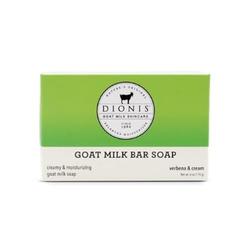 Picture of Creative Nail Design C33466-6 Dionis Goat Milk Verbena and Cream Scented Hand and Body Soap Bar, Hydrating Moisturizing Wash for Sensitive Skin, Gentle Lasting Hydration, Cruelty Free, Non Greasy, Paraben Free, Made in USA, 6oz (EA)
