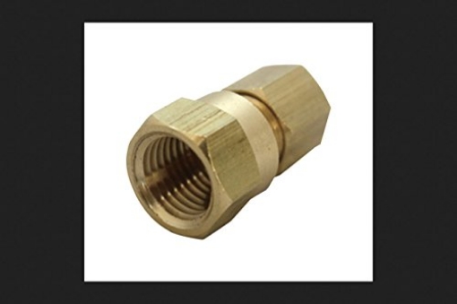 Picture of JMF COMPANY 4503470 JMF 1/2 in. Compression x 3/8 in. Dia. FPT Brass Compression Adapter (PK-5-EA)