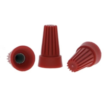 Picture of IDEAL(R) 773304 IDEAL Electrical 773304 WireTwist Wire Connector, WT6 Red, (25/Bag) (EA)