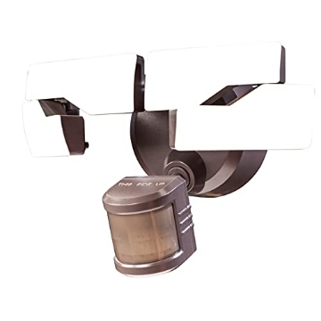 Picture of Heath Zenith HZ-5838-BZ-H Heath/Zenith HZ-5838-BZ-H 240 Degree Flexview Motion Activated LED Security Light (EA)