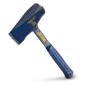 Picture of Estwing E3-FF4 ESTWING Fireside Friend Axe - 14" Wood Splitting Maul with Forged Steel Construction & Shock Reduction Grip - E3-FF4, Blue (EA)