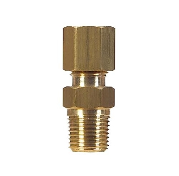 Picture of ACE TRADING - ZW 6JC120110701013 Homeplus+ 1/4 in. Compression X 1/8 in. D MPT Brass Connector (PK-5-EA)
