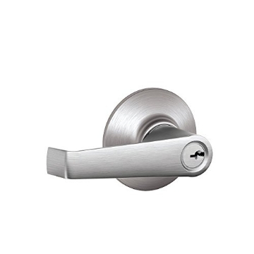 Picture of Ingersoll Rand F80CSVELA626 Schlage F80CSSK V ELA 626 Elan Light Commercial Keyed Storeroom Lever, Satin Chrome (EA)
