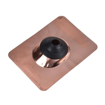 Picture of OATEY CO 12403 Oatey 1-1/2 in. to 3 in. Copper No-Calk 11 in. x 14-1/2 in. Base Roof Flashing (EA)