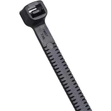 Picture of CATAMOUNT TT-11-30-0-L THOMAS & BETTS/CARLON TT-11-30-0-L Thomas & Betts Twist Tail Cable Tie, 3 in, 6/6 Nylon, Uv, 11.7 in L, Black (EA)