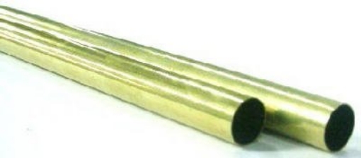 Picture of K&S 8129 K&S 3/16 in. Dia. x 12 in. L Round Brass Tube 1 pk (EA)