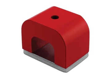 Picture of Magnet Source 07271 MASTER MAGNETICS #07271 4OZ RED Horsesh Magnet (EA)