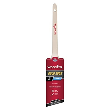 Picture of WOOSTER 5234-2 Wooster 5234-2 Series 5234 2" Edge Thin Angle Brush, 2 Inch, Gold,White (EA)