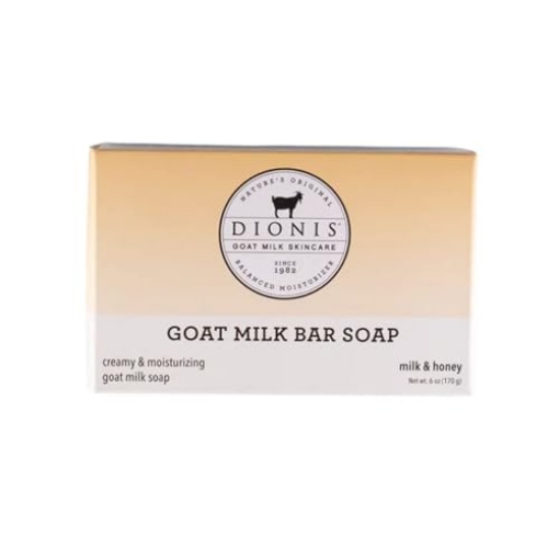 Picture of Creative Nail Design C33460-6 Dionis Goatmilk Milk and Honey Scented Hand and Body Soap Bar, Hydrating Moisturizing Wash for Sensitive Skin, Gentle Lasting Hydration, Cruelty Free, Non Greasy, Paraben Free, Made in The USA, 6 oz (EA)
