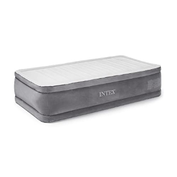 Picture of Intex Entertainment 64411ED Intex Comfort Plush Elevated Dura-Beam Airbed with Internal Electric Pump, Bed Height 18", Twin (EA)